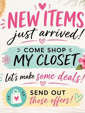 Come Shop My Closet!